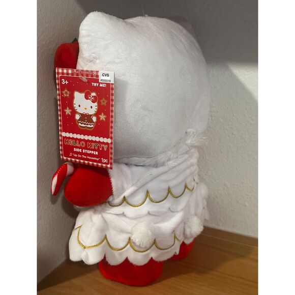 Hello Kitty 2024 Holiday Animated Plush Side Stepper NWT - Picture 4 of 5